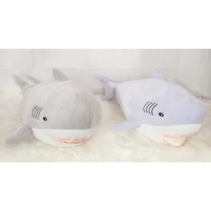 {M'SIA STOCK} Big Shark SoftToys/PlushToys/KidsToys 70cm 暖手鲨鱼娃娃玩具公仔70厘米 Patung Beruang
